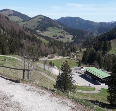 Berggasthof Rosengasse von oben